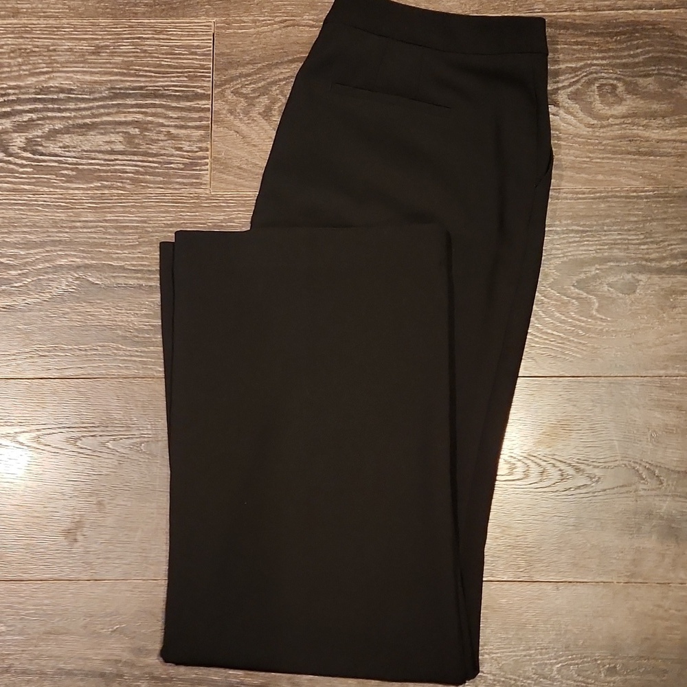 ❤️ TALBOTS HIGH RISE WIDE LEG TROUSERS / PANTS, BLACK, 14 (32) - Picture 9 of 9